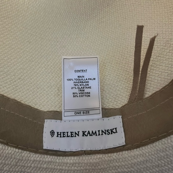 NWOT Classic Helen Kaminski Vitoria Panama Hat Chalk / Gum-blossom, Sydney AUS - Picture 5 of 7